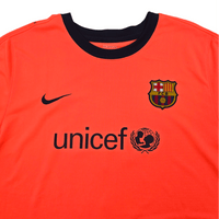2009/11 Barcelona Away Football Shirt (XL) Nike 8 A. Iniesta - Football Finery - FF304763