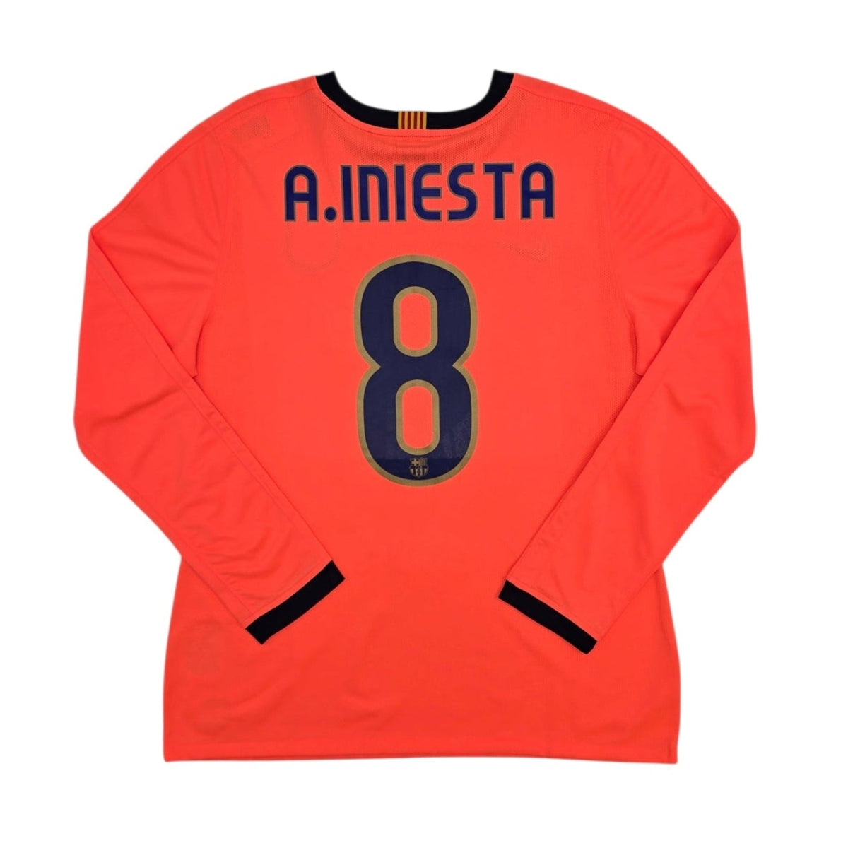 2009/11 Barcelona Away Football Shirt (XL) Nike 8 A. Iniesta - Football Finery - FF304763