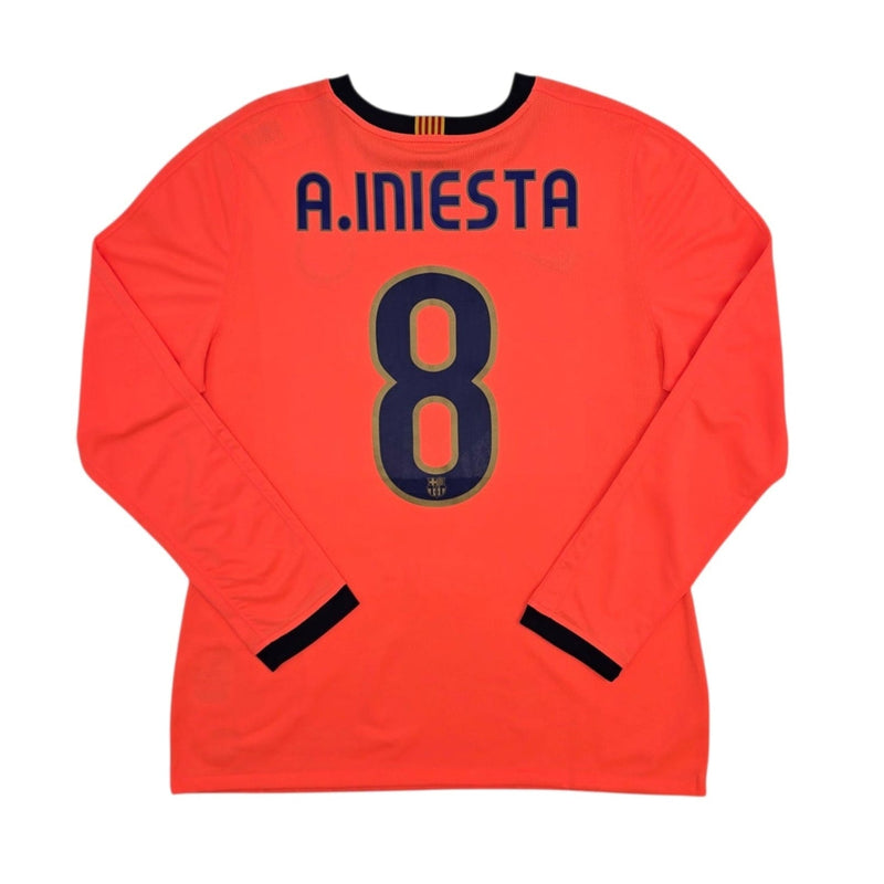 2009/11 Barcelona Away Football Shirt (XL) Nike 8 A. Iniesta - Football Finery - FF304763