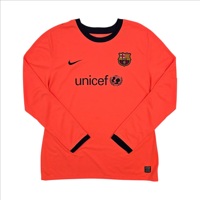 2009/11 Barcelona Away Football Shirt (XL) Nike 8 A. Iniesta - Football Finery - FF304763