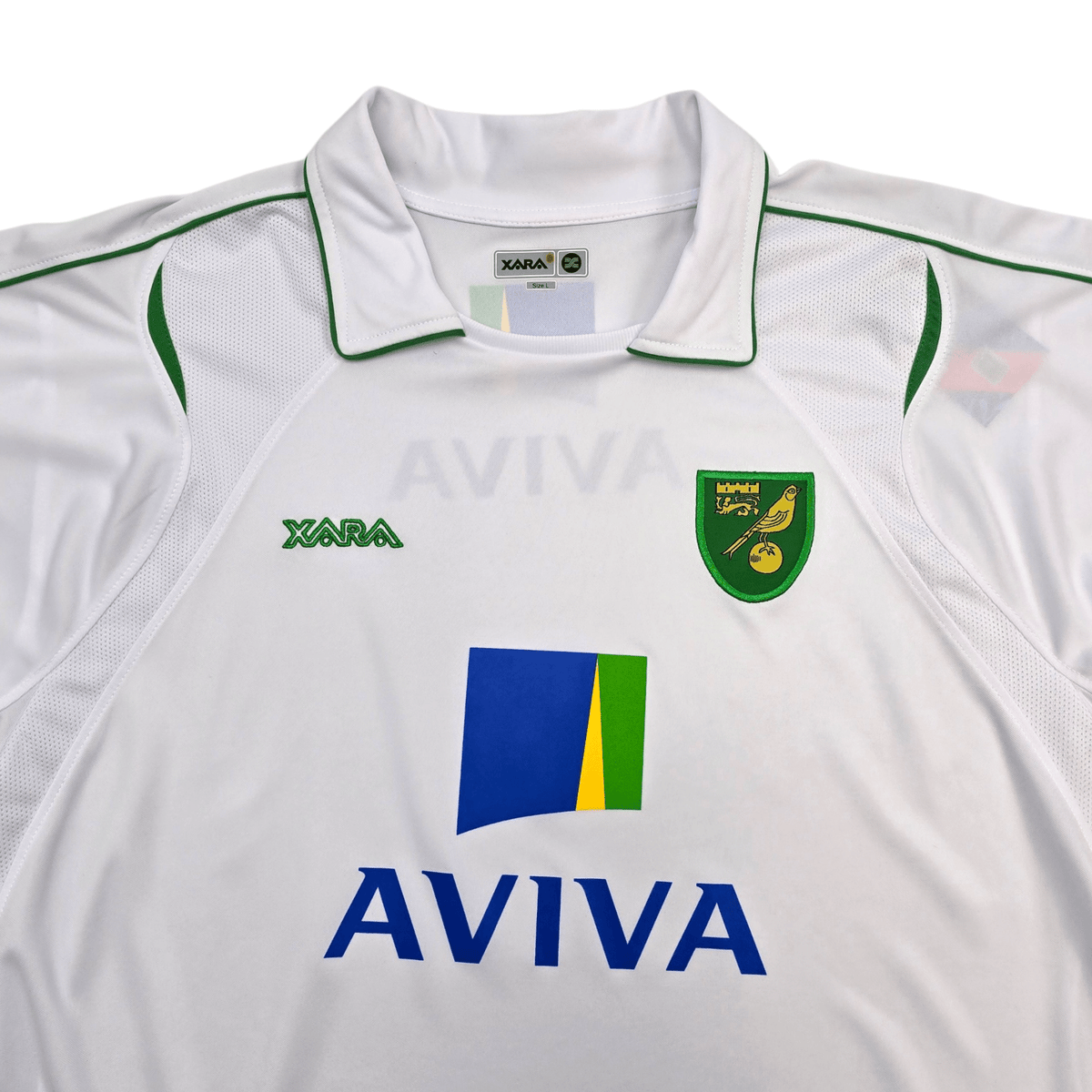 2009/11 Norwich City Away Football Shirt (L) Xara - Football Finery - FF304149