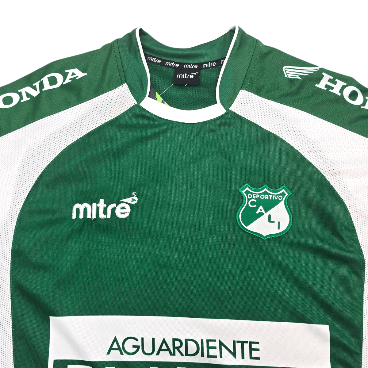 2010 Deportivo Cali Home Football Shirt (S) Mitre - Football Finery - FF305145