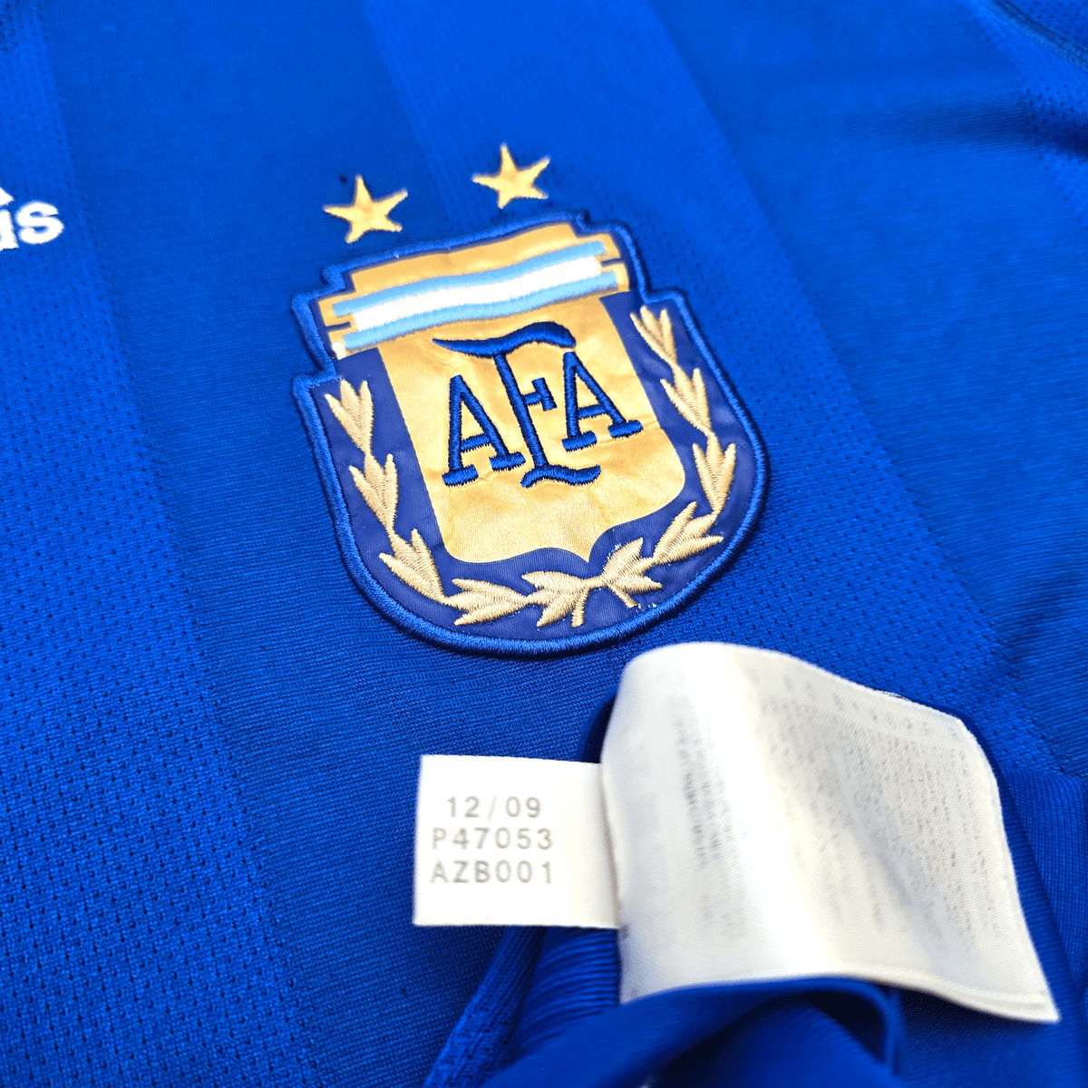 2010/11 Argentina Away Football Shirt (L) Adidas 10 Messi - Football Finery - FF303920
