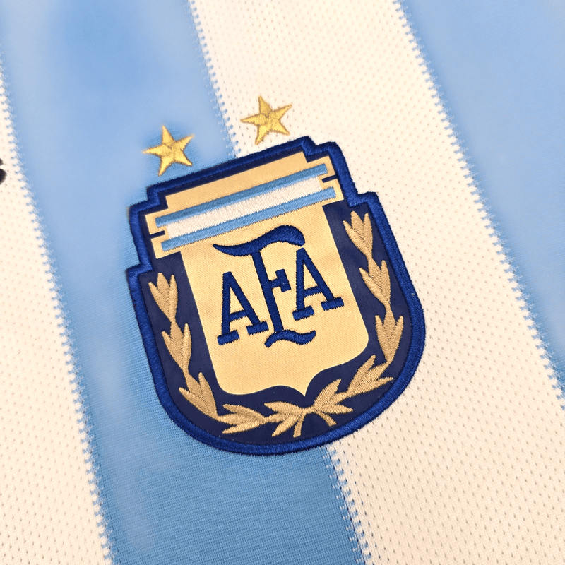 2010/11 Argentina Home Football Shirt (L) Adidas 10 Messi - Football Finery - FF302387