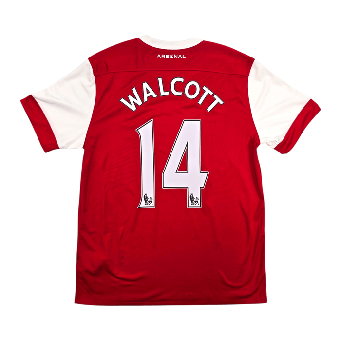 2010/11 Arsenal Home Football Shirt (L) Nike 14 Walcott - Football Finery - FF303384