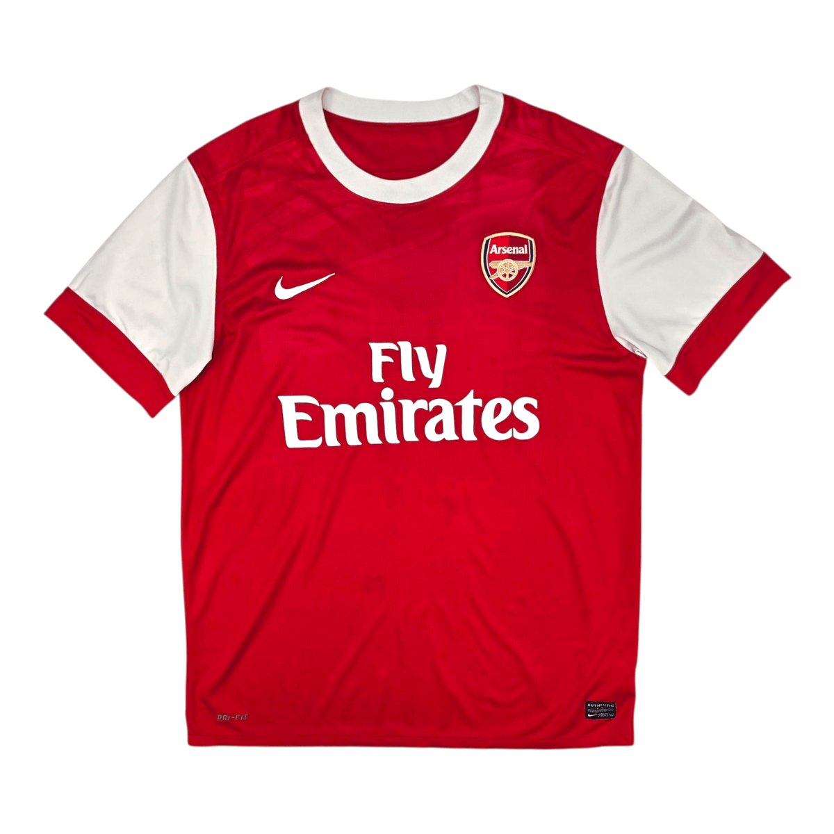 2010/11 Arsenal Home Football Shirt (L) Nike 7 Rosicky - Football Finery - FF301915
