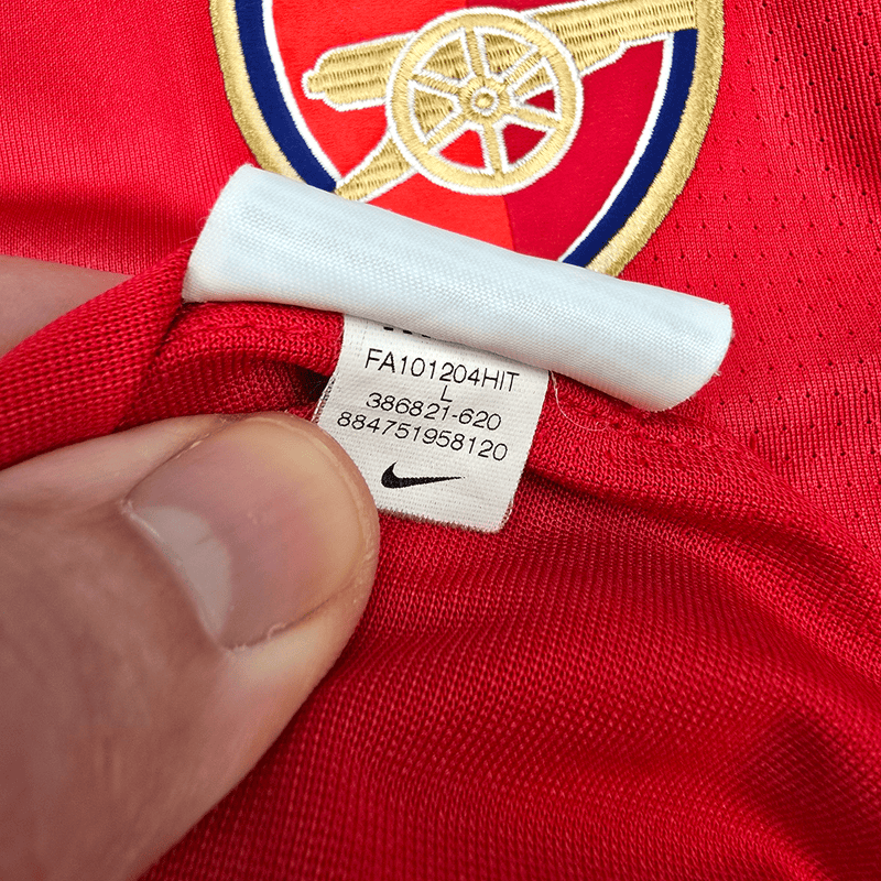 2010/11 Arsenal Home Football Shirt (L) Nike 7 Rosicky - Football Finery - FF301915