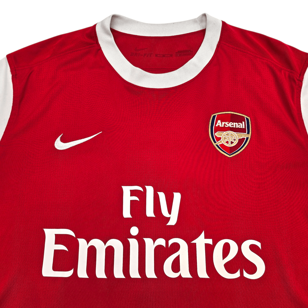 2010/11 Arsenal Home Football Shirt (XL) Nike 7 Rosicky - Football Finery - FF303442