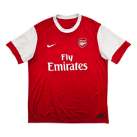 2010/11 Arsenal Home Football Shirt (XL) Nike 7 Rosicky - Football Finery - FF303442