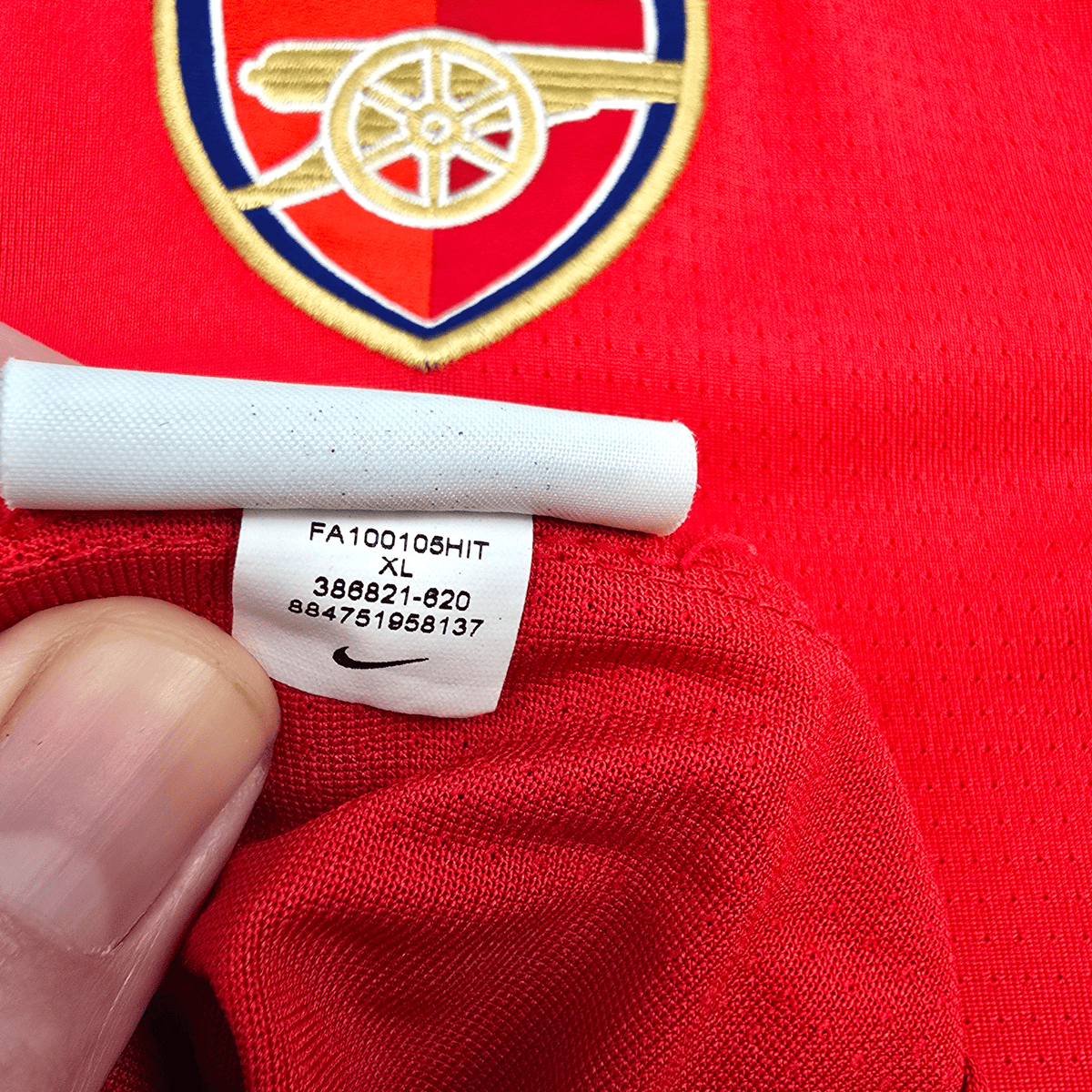 2010/11 Arsenal Home Football Shirt (XL) Nike 7 Rosicky - Football Finery - FF303442
