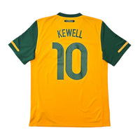 2010/11 Australia Home Football Shirt (M) Nike 10 Kewell - Football Finery - FF305774