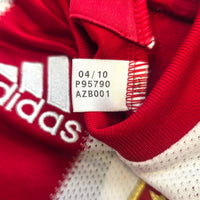 2010/11 Bayern Munich Home Football Shirt (M) Adidas 27 Alaba - Football Finery - FF304730