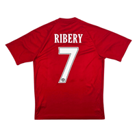 2010/11 Bayern Munich Home Football Shirt (S) Adidas 7 Ribery - Football Finery - FF302484
