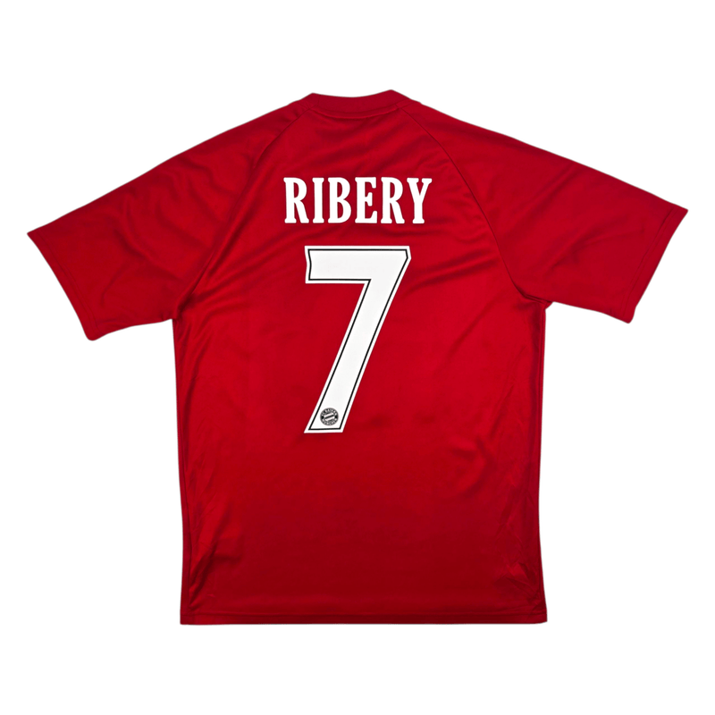 2010/11 Bayern Munich Home Football Shirt (S) Adidas 7 Ribery - Football Finery - FF302484