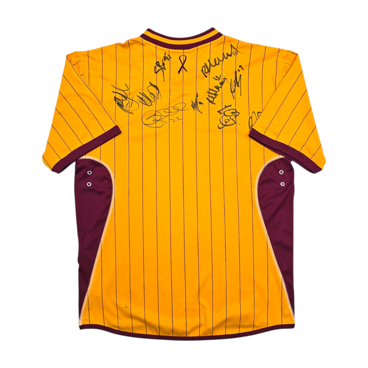 2010/11 Bradford City Home Football Shirt (S) Surridge (Signed) - Football Finery - FF304638