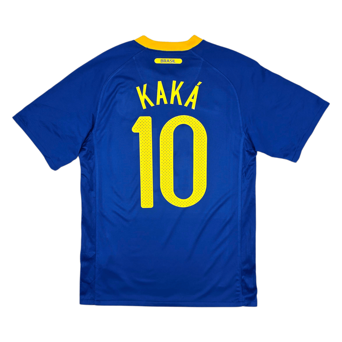 2010/11 Brazil Away Football Shirt (S) Nike 10 Kaka - Football Finery - FF302493