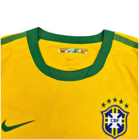 2010/11 Brazil Home Football Shirt (M) Nike #10 Kaka - Football Finery - FF204444