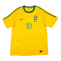2010/11 Brazil Home Football Shirt (M) Nike #10 Kaka - Football Finery - FF204444