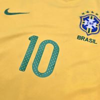 2010/11 Brazil Home Football Shirt (M) Nike 10 Kaka - Football Finery - FF302672