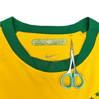 2010/11 Brazil Home Football Shirt (M) Nike 9 L.Fabiano - Football Finery - FF302494