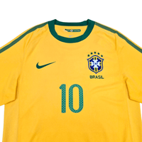 2010/11 Brazil Home Football Shirt (S) Nike 10 Kaka - Football Finery - FF302363