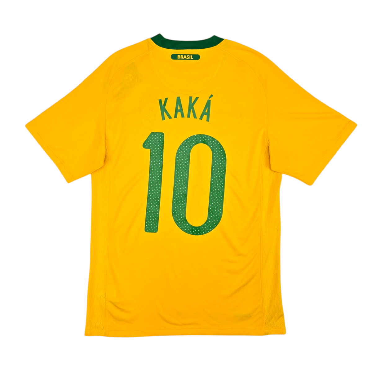 2010/11 Brazil Home Football Shirt (S) Nike 10 Kaka - Football Finery - FF302363