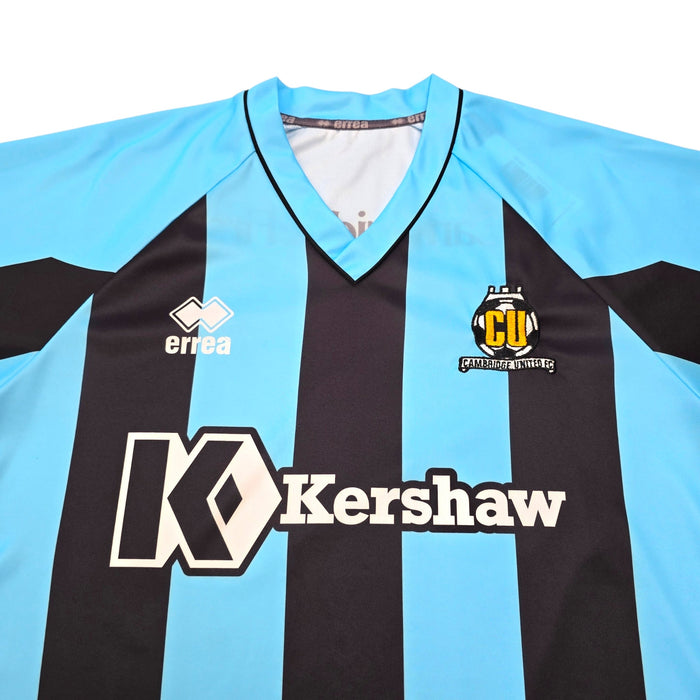 2010/11 Cambridge United Away Football Shirt (L) Errea - Football Finery - FF305545