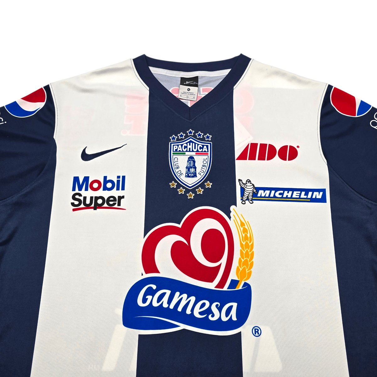 2010/11 CF Pachuca Home Football Shirt (XL) Nike - Football Finery - FF301777