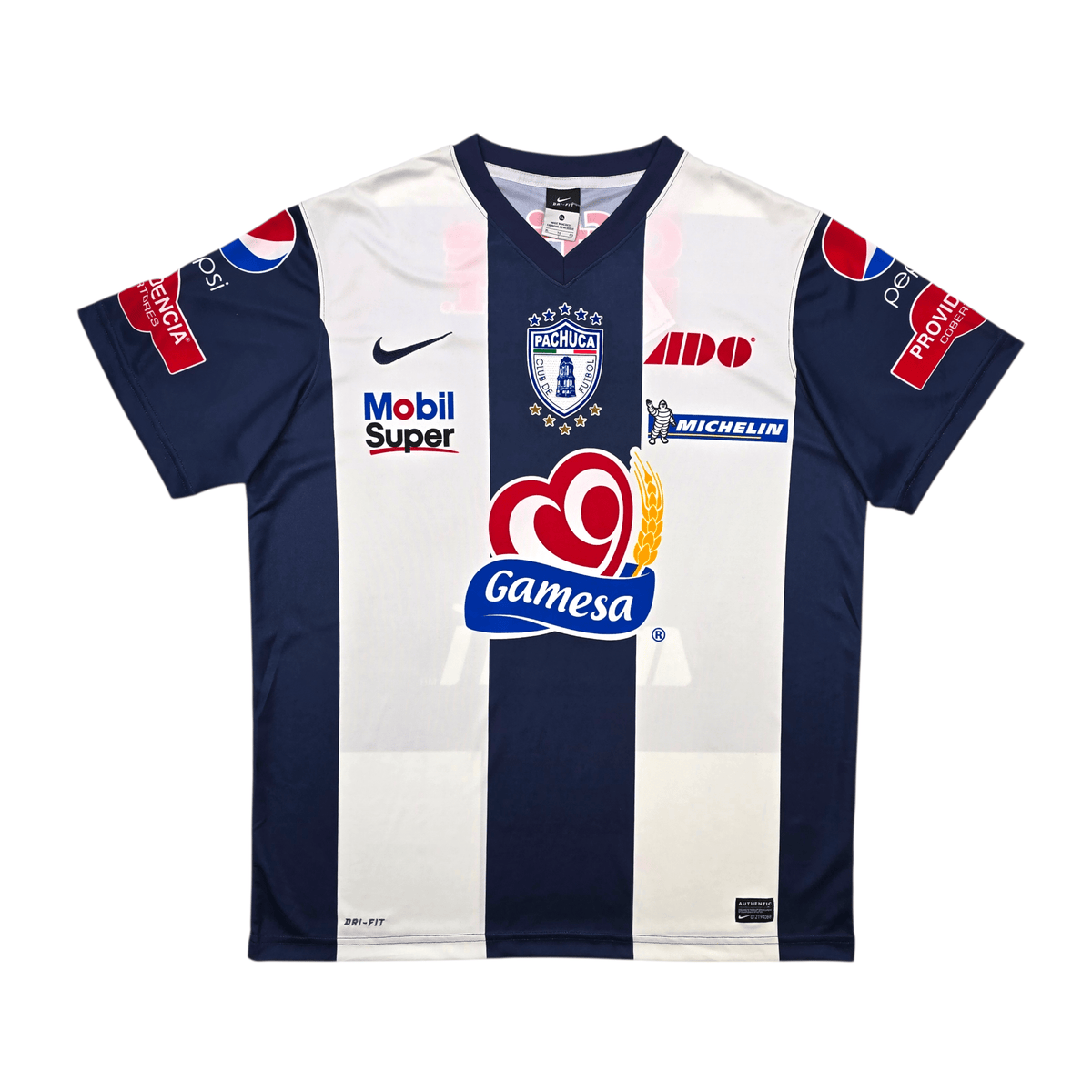 2010/11 CF Pachuca Home Football Shirt (XL) Nike - Football Finery - FF301777