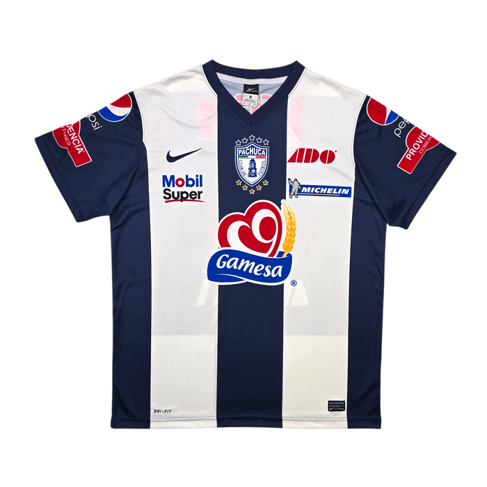 2010/11 CF Pachuca Home Football Shirt (XL) Nike - Football Finery - FF301777