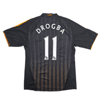 2010/11 Chelsea Away Football Shirt (L) Adidas 11 Drogba - Football Finery - FF303062