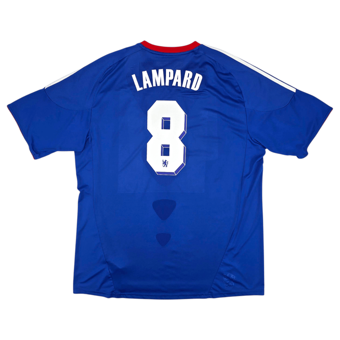 2010/11 Chelsea Home Football Shirt (3XL) Adidas 8 Lampard - Football Finery - FF301548