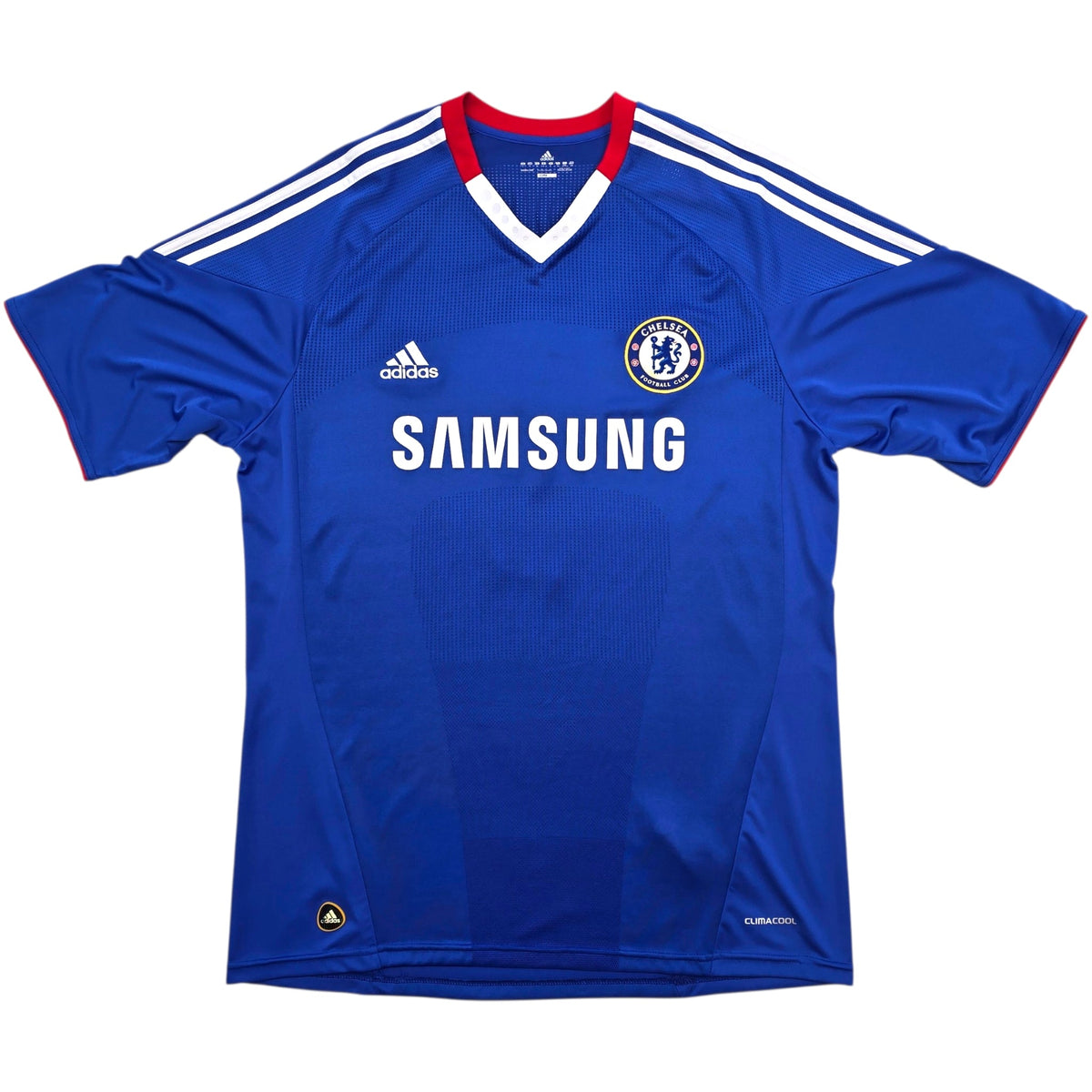 2010/11 Chelsea Home Football Shirt (L) Adidas 3 Cole - Football Finery - FF303388