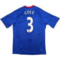 2010/11 Chelsea Home Football Shirt (L) Adidas 3 Cole - Football Finery - FF303388