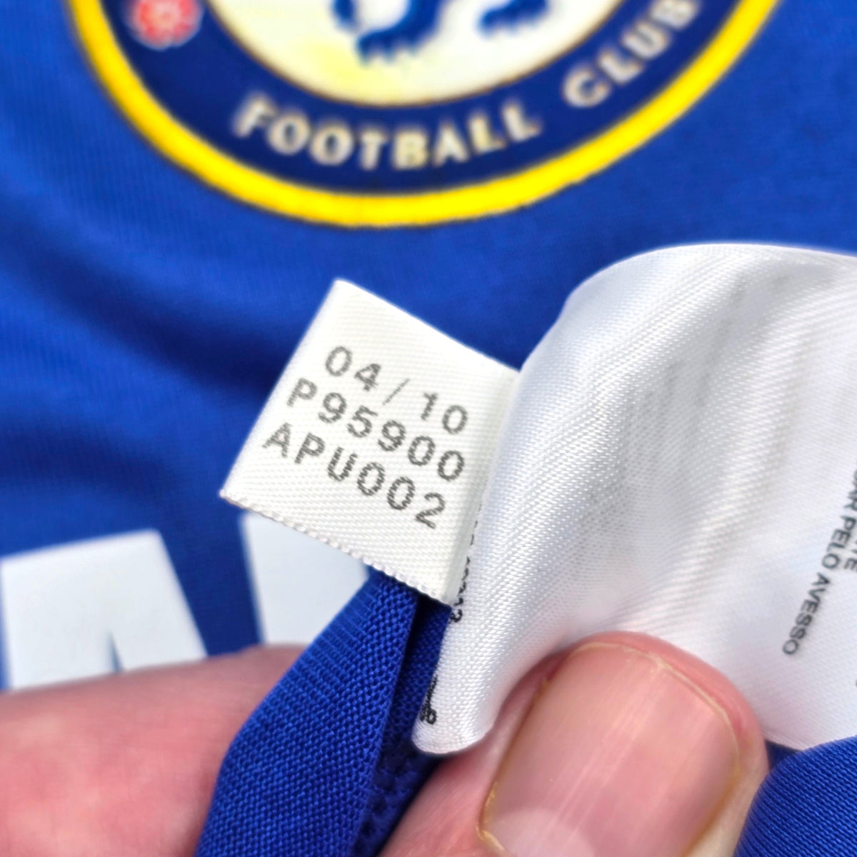 2010/11 Chelsea Home Football Shirt (L) Adidas 3 Cole - Football Finery - FF303388