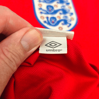 2010/11 England Away Football Shirt (2XL) Umbro 10 Rooney - Football Finery - FF301649