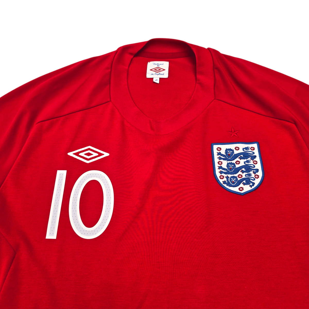 2010/11 England Away Football Shirt (2XL) Umbro 10 Rooney - Football Finery - FF304832