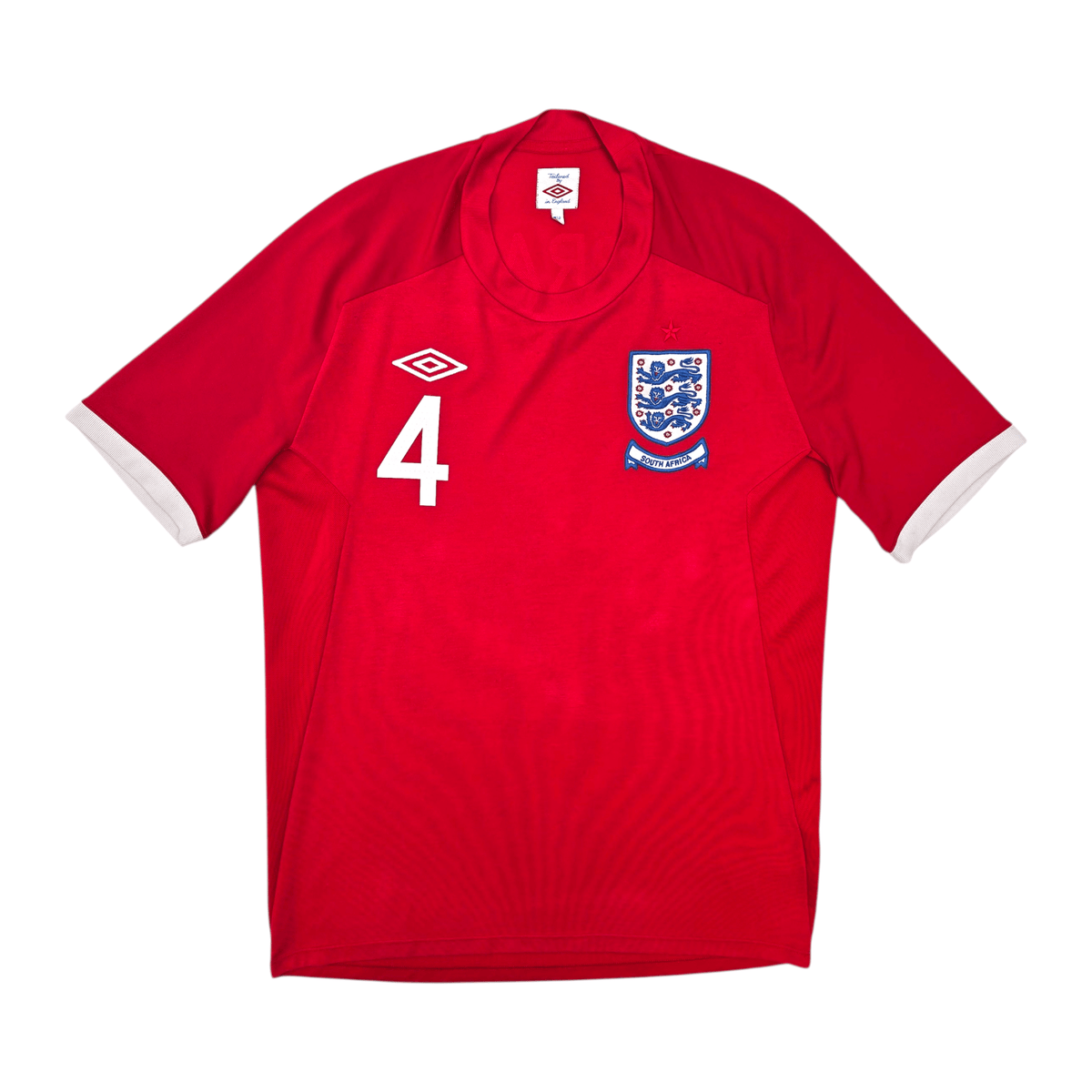 2010/11 England Away Football Shirt (L) Umbro 4 Gerrard - Football Finery - FF304570