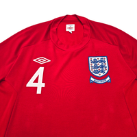 2010/11 England Away Football Shirt (L) Umbro 4 Gerrard - Football Finery - FF304570