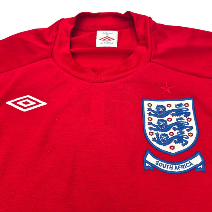 2010/11 England Away Football Shirt (M) Umbro - Football Finery - FF203215