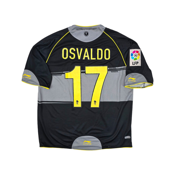 2010/11 Espanyol Away Football Shirt (XL) Li-ning #17 Osvaldo - Football Finery - FF203938