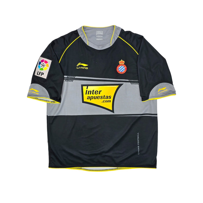 2010/11 Espanyol Away Football Shirt (XL) Li-ning #17 Osvaldo - Football Finery - FF203938
