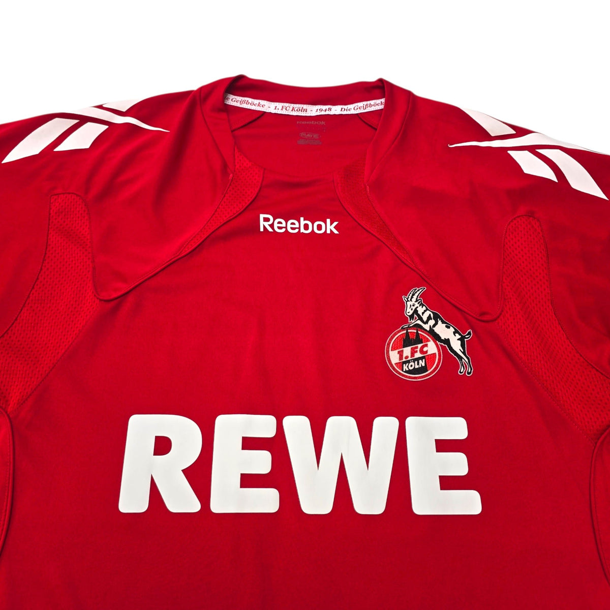 2010/11 FC Köln Home Football Shirt (L) Reebok - Football Finery - FF304939