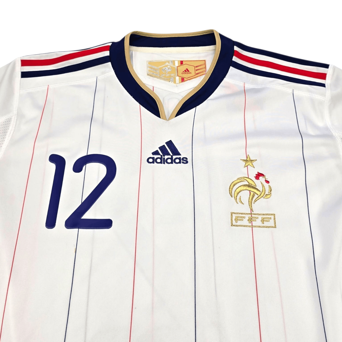 2010/11 France Away Football Shirt (L) Adidas 14 Henry - Football Finery - FF302874