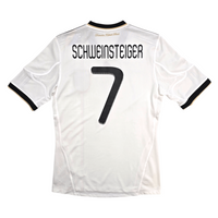 2010/11 Germany Home Football Shirt (M) Adidas 7 Schweinsteiger - Football Finery - FF303268