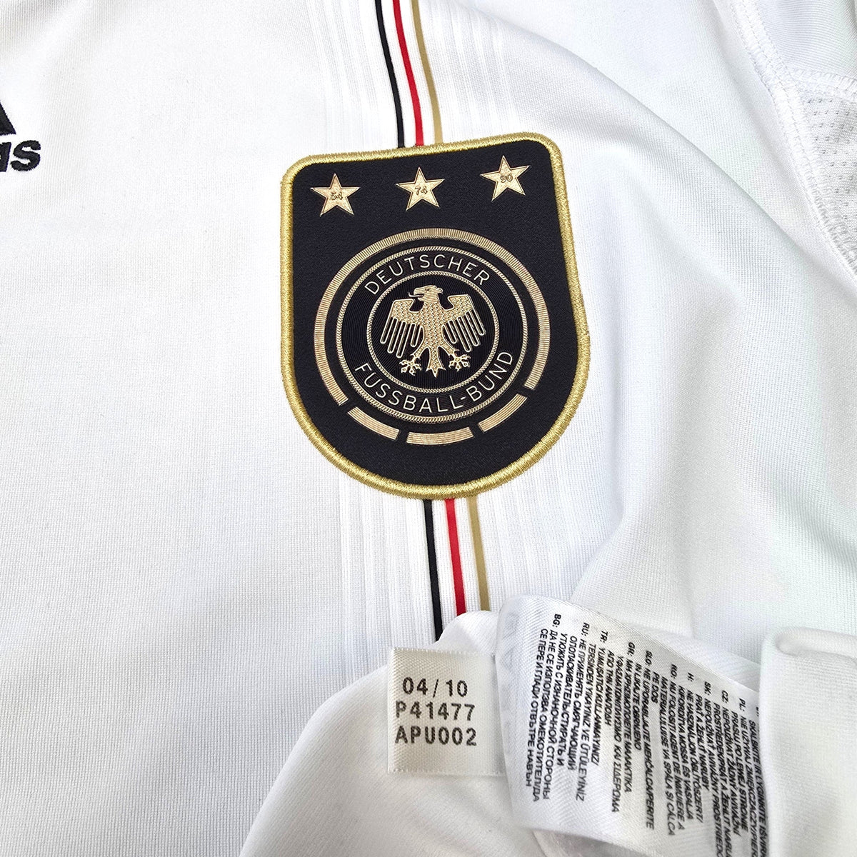 2010/11 Germany Home Football Shirt (XL) Adidas - Football Finery - FF305287