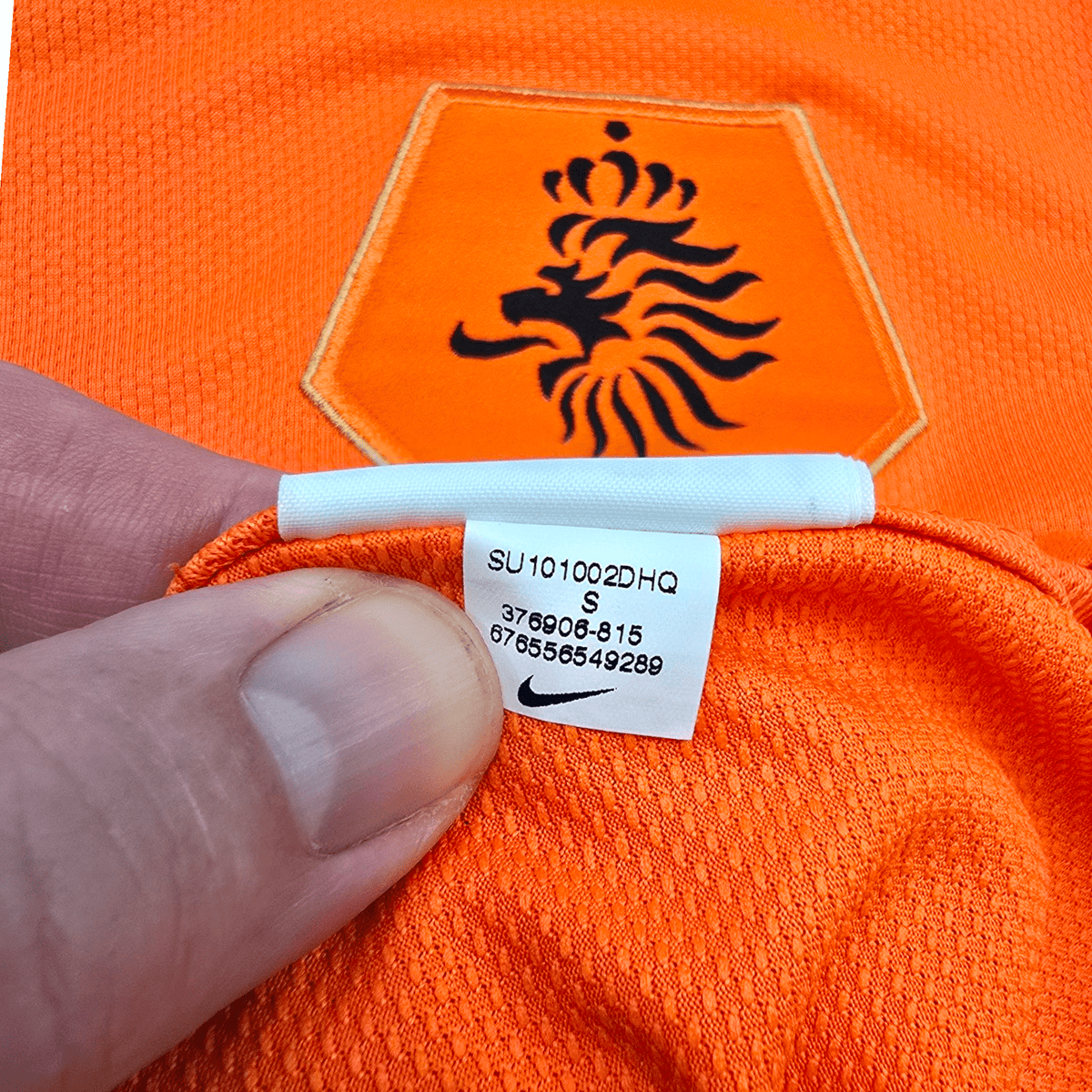 2010/11 Holland Home Football Shirt (S) Nike 11 Robben - Football Finery - FF301145