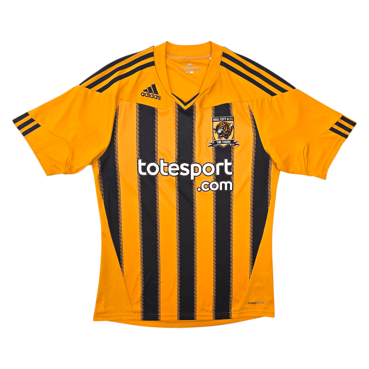 2010/11 Hull City Home Football Shirt (M) Adidas - Football Finery - FF304194