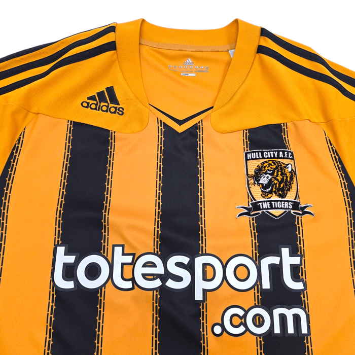 2010/11 Hull City Home Football Shirt (M) Adidas - Football Finery - FF304194