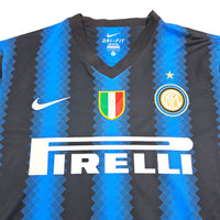 2010/11 Inter Milan Home Football Shirt (L) Nike #10 Sneijder - Football Finery - FF203673